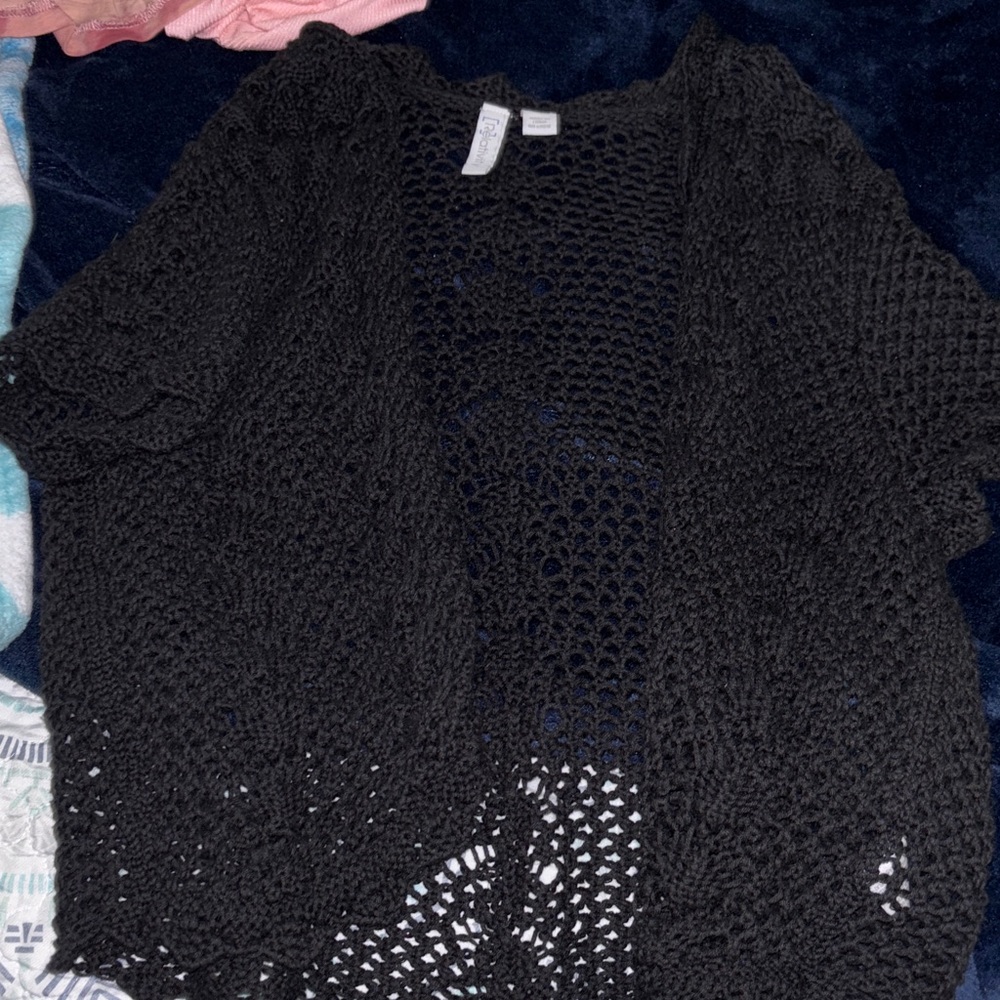 Black Knit Women's Sweater